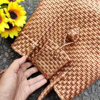 Gambar Tas Wanita Murah/ Tas Anyaman Plastik Premium Cindy Full 2 Line - Peach dari Vievie_shopp undefined 3 Tokopedia