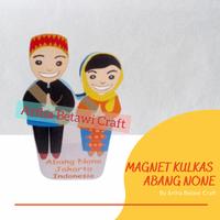 Gambar Souvenir Artha Betawi Craft /Magnet Kulkas Abang None dari Artha Gallery by Artha Betawi Craft undefined 1 Tokopedia