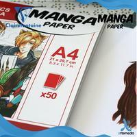 Gambar Kertas Gambar Clairefontaine Manga Paper Layout Storyboard Comic - A4 ILLUS LAYOUT dari Artemedia_NEW undefined 3 Tokopedia