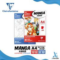 Gambar Kertas Gambar Clairefontaine Manga Paper Layout Storyboard Comic - A4 ILLUS LAYOUT dari Artemedia_NEW undefined 1 Tokopedia