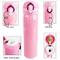 Gambar TERMOS Botol MINUM TUMBLR KANCING POLOS Stainless Steel 500ML - MURAH - Hitam dari GudDeal Indonesia undefined 4 Tokopedia