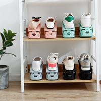 Gambar Adjustable Shoes Organizer / Rak Penyimpanan Sepatu Susun A977 - Merah dari Mega-Persada undefined 5 Tokopedia