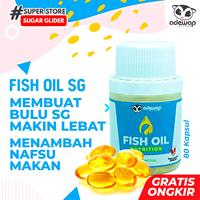 Gambar Fish Oil / Minyak Ikan Vitamin Wajib Sugar Glider & Hewan Peliharaan dari ADEWAP SUGAR GLIDER undefined 1 Tokopedia