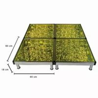 Gambar Flooring Stage LED Lantai Lampu Kaca Akrilik Pelaminan dari CV. Aneka Karya undefined 1 Tokopedia