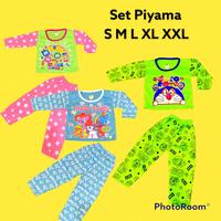 Gambar Setelan Baju Harian / Baju TIdur Anak Cewek Karakter - XXL dari tokoqorry undefined 1 Tokopedia