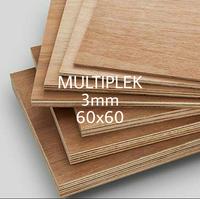 Gambar Multiplek / Triplek 3mm (60x60)cm, plywood 3mm dari Novrantama Grup undefined 1 Tokopedia