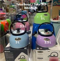 Gambar Teko Rigoletto MASPION 2.5L 3L 3.5L 5L / Teko Bunyi Siul Maspion - Rigoletto 3L dari Bigstore Supplier undefined 1 Tokopedia