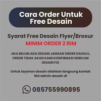Gambar Cetak Brosur A6 1 sisi 500lbr Kertas AP120 MURAH dari FINEST PRINTING undefined 3 Tokopedia