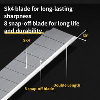Gambar Deli Cutter Pisau Baja 25mm SK4 Sistem Kunci Otomatis Perkakas EDL025 Pemotong dari Deli Tools Official undefined 5 Tokopedia