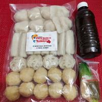 Gambar Paket Happy (8 telur kecil, 8 lenjer kecil, 10 adaan, 4keriting) dari Pempek Selera29 undefined 1 Tokopedia