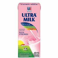 Gambar ULTRA MILK Susu UHT Strawberry 200 ml dari Nanatsutsurugi undefined 1 Tokopedia