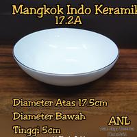 Gambar Mangkok Indo Keramik 17.2A / Mangkok Resto Cafe Rumah Makan Catering dari Man Jaya Toserba undefined 2 Tokopedia