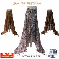 Gambar Kain Pantai/Kain Bali/Motif Macan-Motif pantai Standar - coklat putih dari Lalakushop undefined 2 Tokopedia