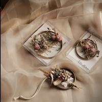 Gambar Dried Flower Hanging Decoration / Gold Flower Hoop / Aksesoris Hiasan - 7,5 cm dari Hanabira Jakarta undefined 2 Tokopedia