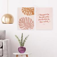 Gambar Harmonia Hiasan Dinding Pajangan Rumah Wall Decor Quotes Work - Desain B dari harmonia indonesia undefined 2 Tokopedia