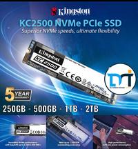 Gambar Kingston KC2500 SSD 250GB I 500GB I 1TB I 2TB - M.2 NVMe PCIe Gen3 x4 - 500GB dari Duta Mandiri Infokom undefined 2 Tokopedia