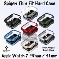 Gambar Case Apple Watch 7 45mm 41mm Spigen Thin Fit Slim Full Casing Cover - Red, 45mm dari Garuda Gadget undefined 1 Tokopedia