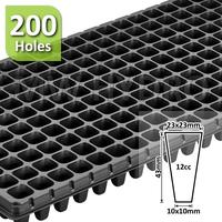 Gambar Tray Semai / Seedling Tray - 200 lubang - 0.6 mm dari MW Hydro undefined 2 Tokopedia