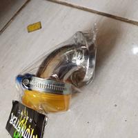 Gambar Intake/manipol buat motor bebek karbu pe 28,26,24 - 24 dari Nay Motor undefined 1 Tokopedia
