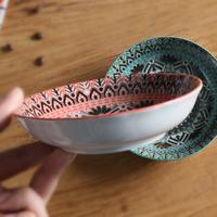 Gambar Bohemian Round Plate | Piring Keramik Cantik | Piring Estetis - Orange Totem dari Hikari Homeware undefined 4 Tokopedia