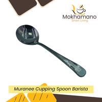Gambar Muranee Coffee Cupping Spoon Sendok Bulat Kopi Stainless Barista DX01 - Blue dari Mokhamano Coffee undefined 1 Tokopedia