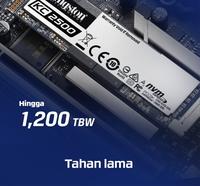 Gambar Kingston KC2500 SSD 250GB I 500GB I 1TB I 2TB - M.2 NVMe PCIe Gen3 x4 - 500GB dari Duta Mandiri Infokom undefined 3 Tokopedia