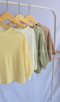 Gambar CILA CROP TOP - ATASAN KAOS OVERSIZED - KAOS WANITA - PAKAIAN WANITA - - PISTACHIO dari loopthelabel.id undefined 5 Tokopedia