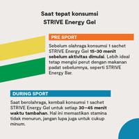 Gambar STRIVE Energy Gel Rasa Nanas Original - 1 Box isi 5 Sachets dari OneBike ID undefined 5 Tokopedia