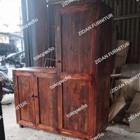 Gambar lemari costum dari ZIDAN FURNITUR undefined 1 Tokopedia