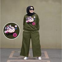 Gambar Set Jumbo Indah / setelan wanita / setelan hijabers / bisa COD - Dusty dari GEO Shop_NEW undefined 4 Tokopedia
