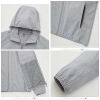 Gambar UNIQLO MAN-JAKET PARKA PRIA SAKU UV PROTECTION 3D CUT (POCKETABLE) - 02-LIGHT GREY-L dari Rekyan Berkah undefined 2 Tokopedia