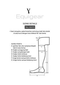 Gambar Equigear Children Classic Leather Riding Boots (Equestrian Boots) - 30-34 dari Gamma Equestrian Shop undefined 5 Tokopedia