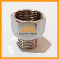 Gambar Sambungan Kran Sok Drat Luar 1/2 x 3/4 Dalam Sock Keran Air Stainless dari LINOVATION STORE undefined 3 Tokopedia