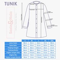 Gambar Tunik Wanita Sasie&Nala Katun Rayon Twill Adem dan Berkualitas - Navy, S dari Ofissio Store undefined 5 Tokopedia