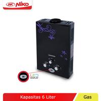 Gambar NIKO Water Heater Gas NIKO NK 6LDN/Pemanas Air Gas Model Ariston dari NUSANTARA ELECTRIC undefined 2 Tokopedia