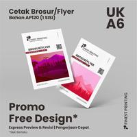 Gambar Cetak Brosur A6 1 sisi 500lbr Kertas AP120 MURAH dari FINEST PRINTING undefined 1 Tokopedia