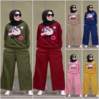 Gambar Set Jumbo Indah / setelan wanita / setelan hijabers / bisa COD - Dusty dari GEO Shop_NEW undefined 1 Tokopedia