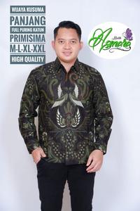 Gambar WIJAYA KUSUMA Kemeja Batik Pria Lengan Panjang Bahan Katun Primisima - M dari Batik Tuman undefined 1 Tokopedia