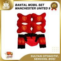 Gambar Bantal Jok Mobil MU / Aksesoris Bantal Leher MAN UNITED Set 9 PC dari Mahkota Indo Trading undefined 2 Tokopedia
