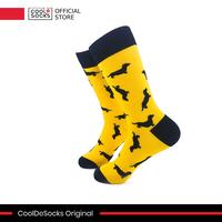Gambar CoolDeSocks Original | Kaos Kaki Motif - Dachshunds Pattern Yellow dari CoolDeSocks undefined 3 Tokopedia
