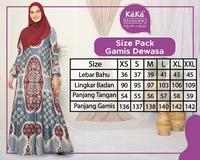 Gambar Kekesumut Baju Koko dan Gamis Dewasa SRH 2102 Keke Busana Muslim - koko, M dari Kekesumut undefined 4 Tokopedia