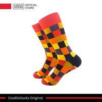 Gambar CoolDeSocks Original | Kaos Kaki Motif - Rubik Retro Orange dari CoolDeSocks undefined 2 Tokopedia