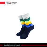 Gambar CoolDeSocks Original | Kaos Kaki Motif - Checkered Colorful Grey dari CoolDeSocks undefined 1 Tokopedia