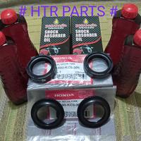 Gambar Seal Shock Abu PLUS Oli Shock DEPAN Tiger MegaPro Primus Verza LENGKAP dari Ridho 99 Parts undefined 1 Tokopedia