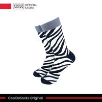 Gambar CoolDeSocks Original | Kaos Kaki Motif - Black and White Zebra Pattern dari CoolDeSocks undefined 2 Tokopedia