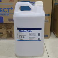 Gambar Alkohol 70% 5 Liter Onemed dari Medical One Indonesia undefined 2 Tokopedia