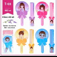 Gambar sisir kaca 1 pcs dari Shelasely undefined 3 Tokopedia