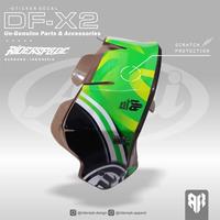 Gambar STICKER DECAL SPOILER ARAI DF-X2 TATSUKI - S dari Team Ride undefined 2 Tokopedia