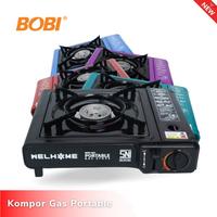 Gambar Kompor Gas Portable - KomporGas 1 Tungku 2in1 Gas Kaleng&Elpij Tabung dari BOBI SHOP undefined 1 Tokopedia