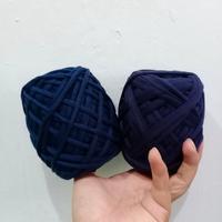 Gambar benang rajut bahan kaos tyarn - Navy dari Omah Benang undefined 1 Tokopedia